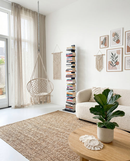 Booksbaum — Bücherturm 1, Stand groß – Ambiente Boho 1 · KI-generiert