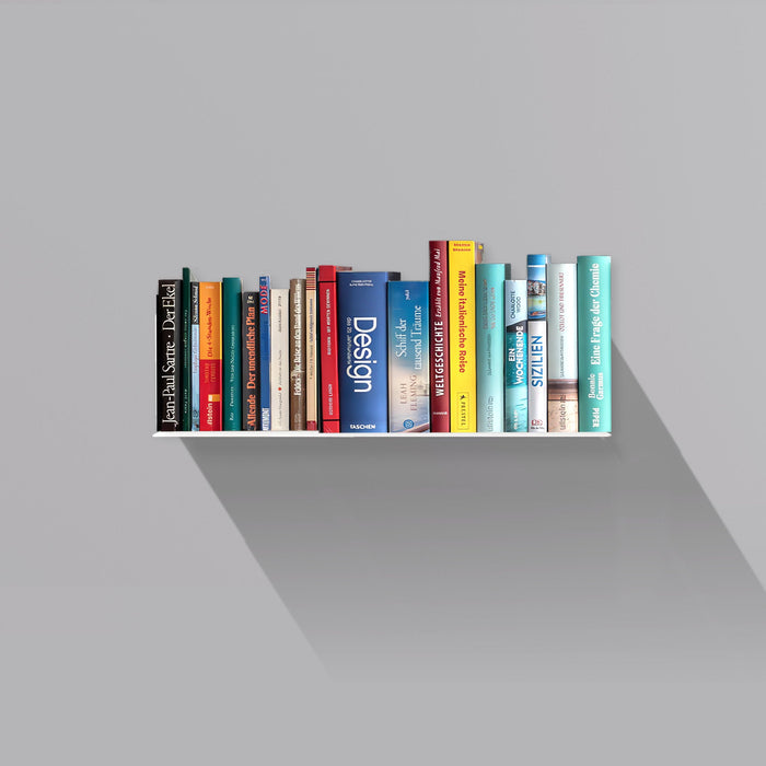 Booksbaum — Wandregal horizontal
