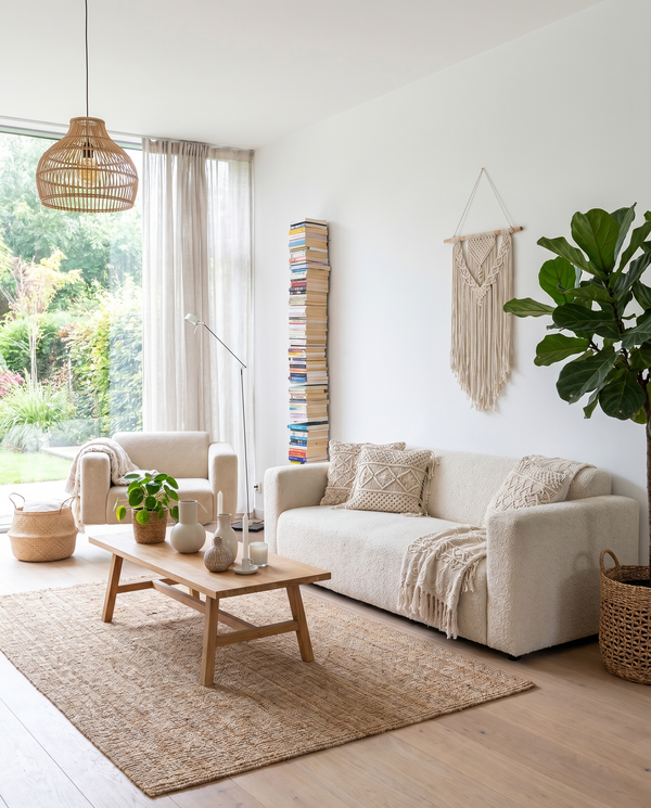 Booksbaum — Bücherturm XXL 2 – Ambiente Boho 2 · KI-generiert