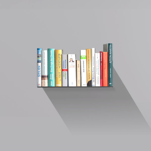 Booksbaum — Wandregal horizontal