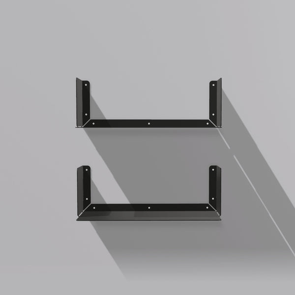 Booksbaum — Wandregal horizontal, 2er-Set