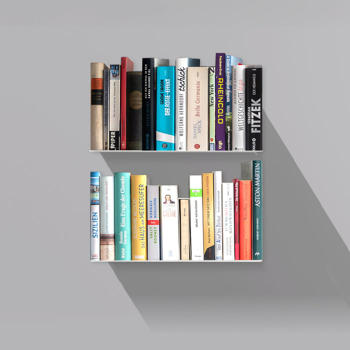 Booksbaum — Wandregal horizontal, 2er-Set