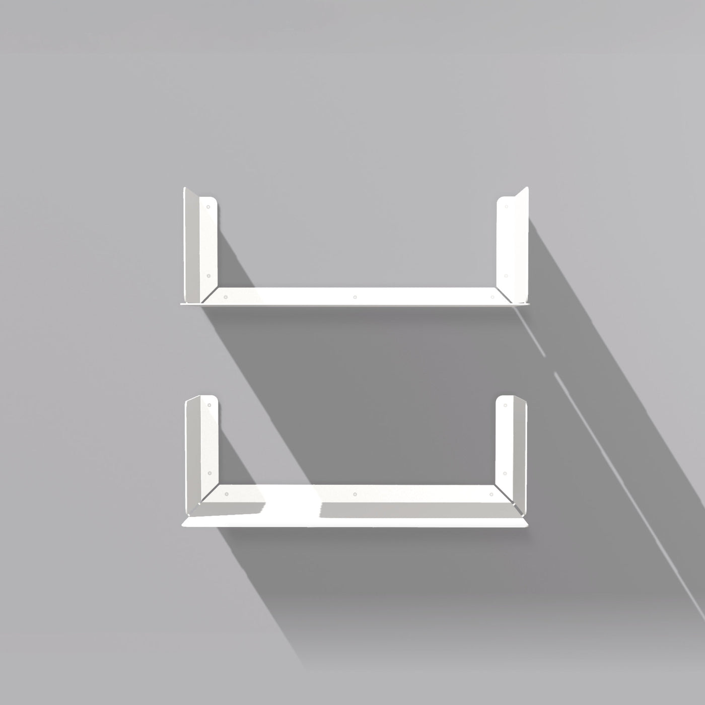Booksbaum — Wandregal horizontal, 2er-Set