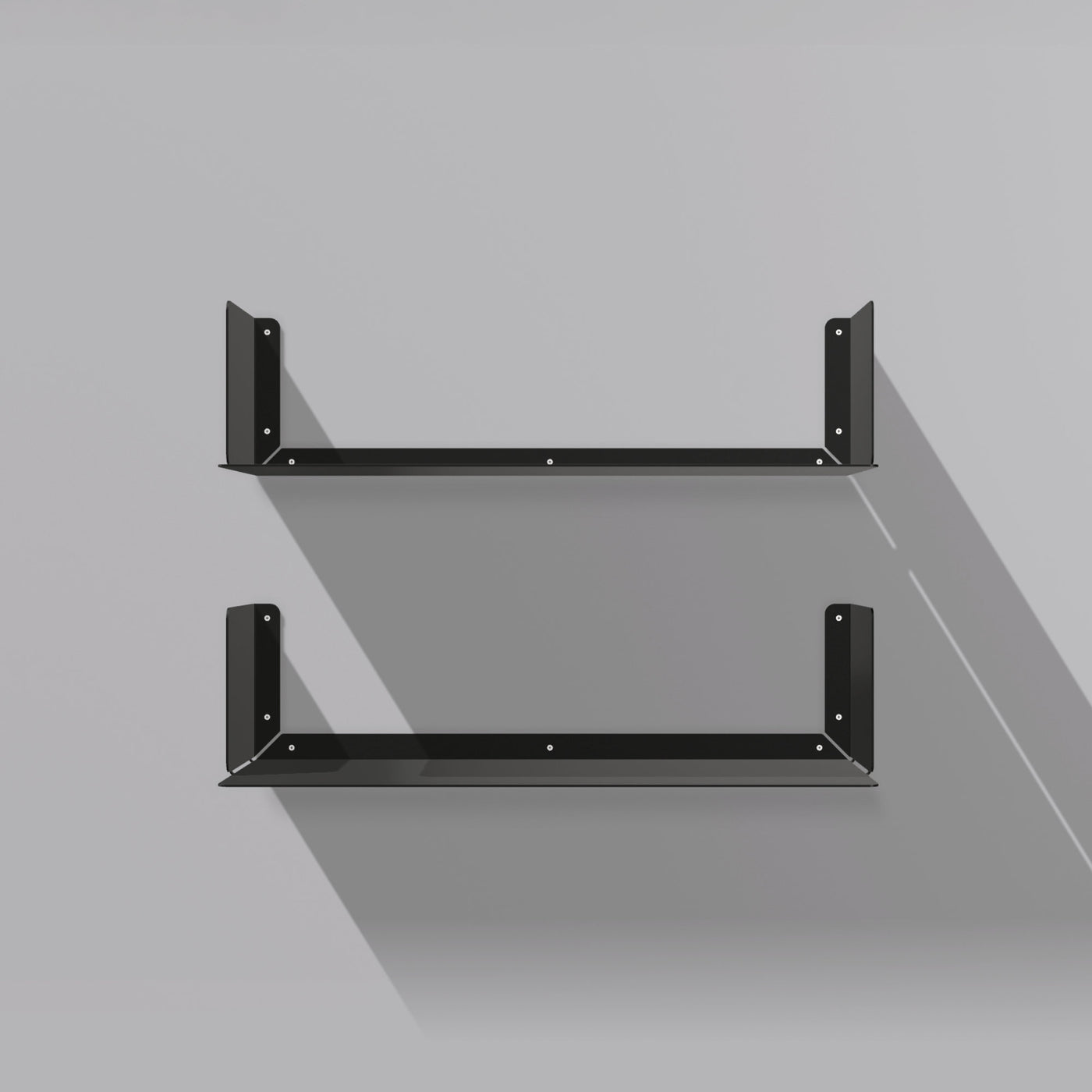 Booksbaum — Wandregal horizontal, 2er-Set