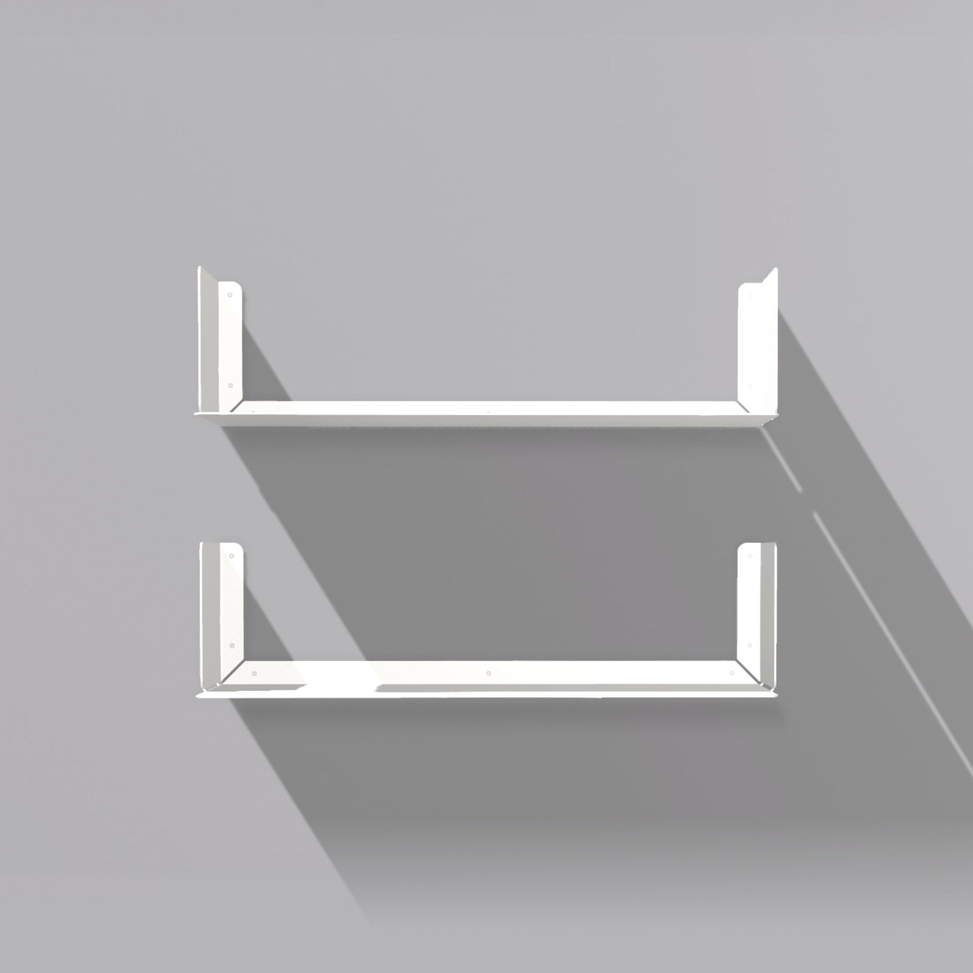 Booksbaum — Wandregal horizontal, 2er-Set