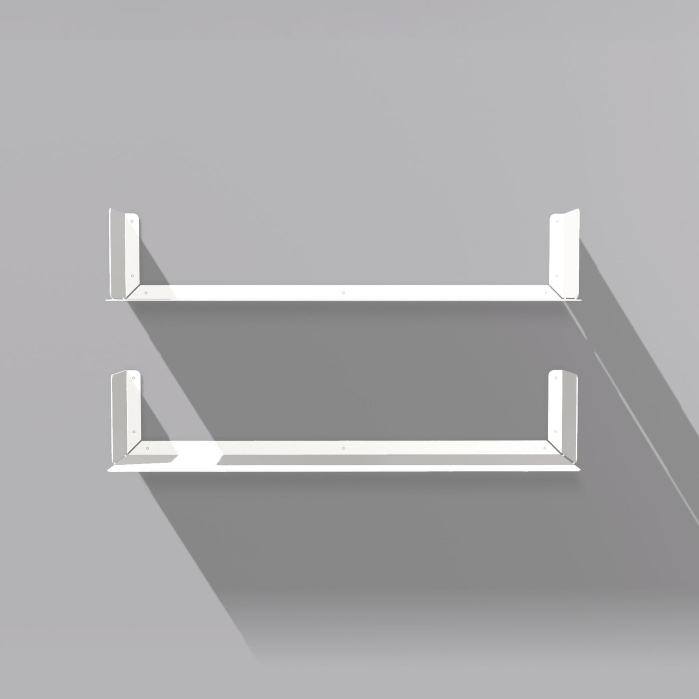 Booksbaum — Wandregal horizontal, 4er-Set
