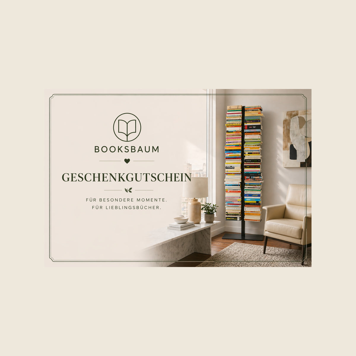 Booksbaum — Gutschein